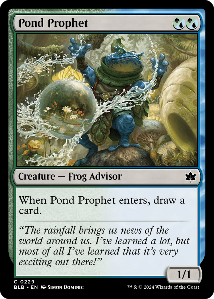 Pond Prophet [Bloomburrow] | PLUS EV GAMES 