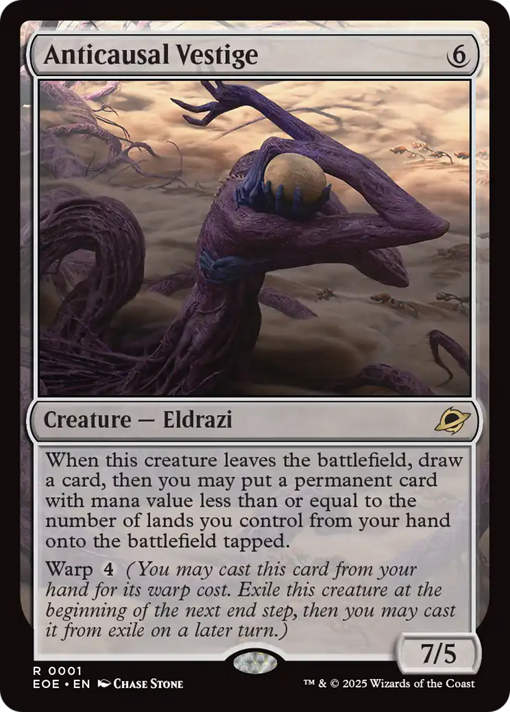 Anticausal Vestige [Edge of Eternities] | PLUS EV GAMES 