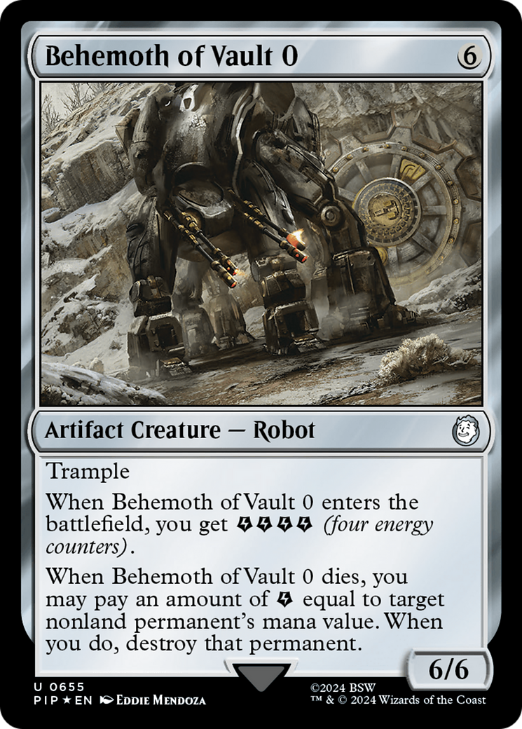 Behemoth of Vault 0 (Surge Foil) [Fallout] | PLUS EV GAMES 