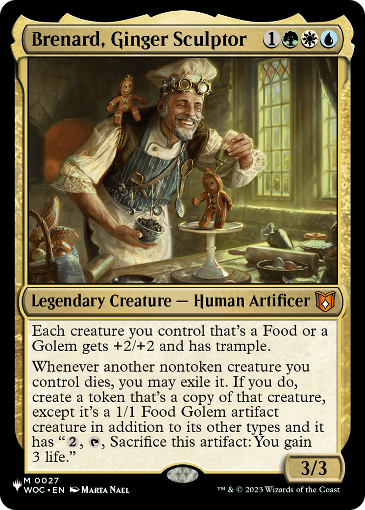 Brenard, Ginger Sculptor (WOC) [The List] | PLUS EV GAMES 