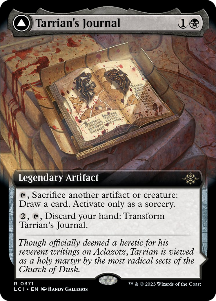 Tarrian's Journal // The Tomb of Aclazotz (Extended Art) [The Lost Caverns of Ixalan] | PLUS EV GAMES 