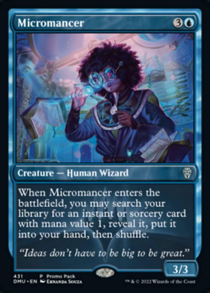 Micromancer (Promo Pack) [Dominaria United Promos] | PLUS EV GAMES 