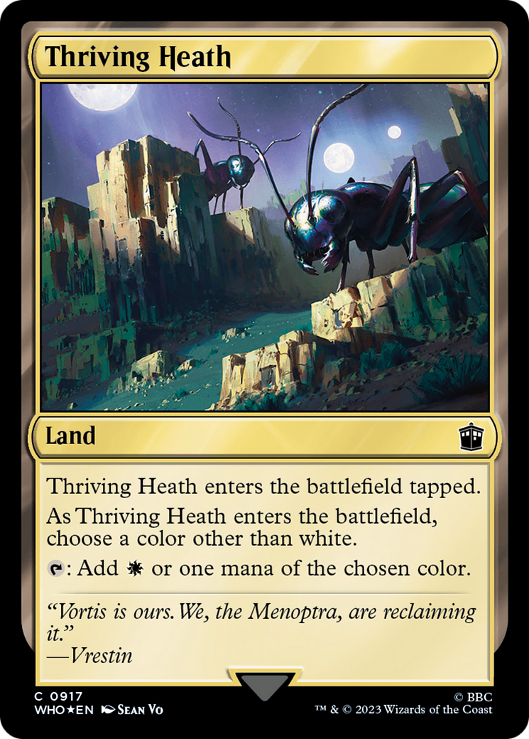 Thriving Heath (Surge Foil) [Doctor Who] | PLUS EV GAMES 