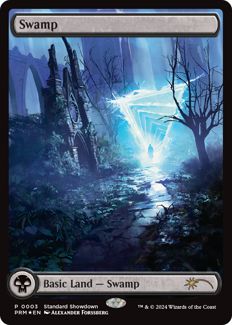 Swamp (Alexander Forssberg) (2024) [Standard Showdown Promos] | PLUS EV GAMES 