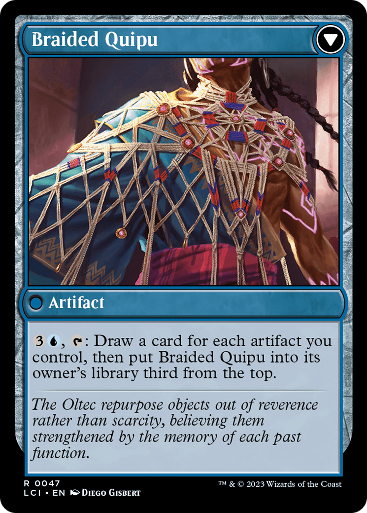 Braided Net // Braided Quipu [The Lost Caverns of Ixalan] | PLUS EV GAMES 