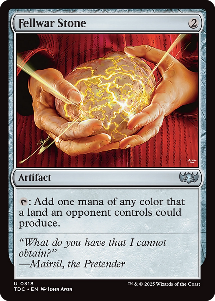 Fellwar Stone [Tarkir: Dragonstorm Commander] | PLUS EV GAMES 