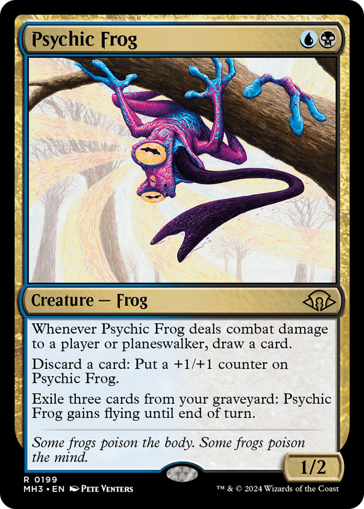 Psychic Frog [Modern Horizons 3] | PLUS EV GAMES 