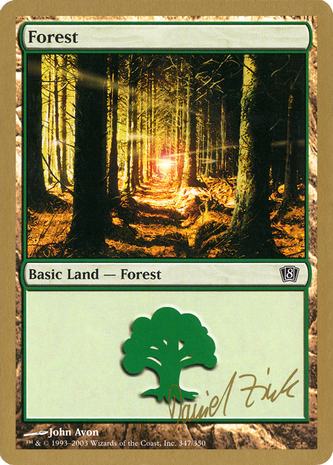 Forest (dz347) (Daniel Zink) [World Championship Decks 2003] | PLUS EV GAMES 