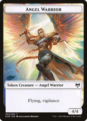 Elf Warrior // Angel Warrior Double-Sided Token [Kaldheim Tokens] | PLUS EV GAMES 