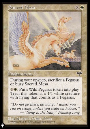 Sacred Mesa [The List] | PLUS EV GAMES 