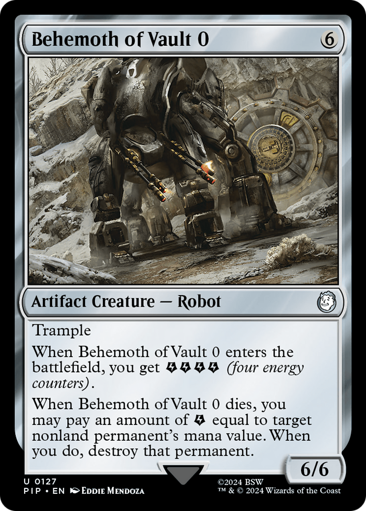 Behemoth of Vault 0 [Fallout] | PLUS EV GAMES 