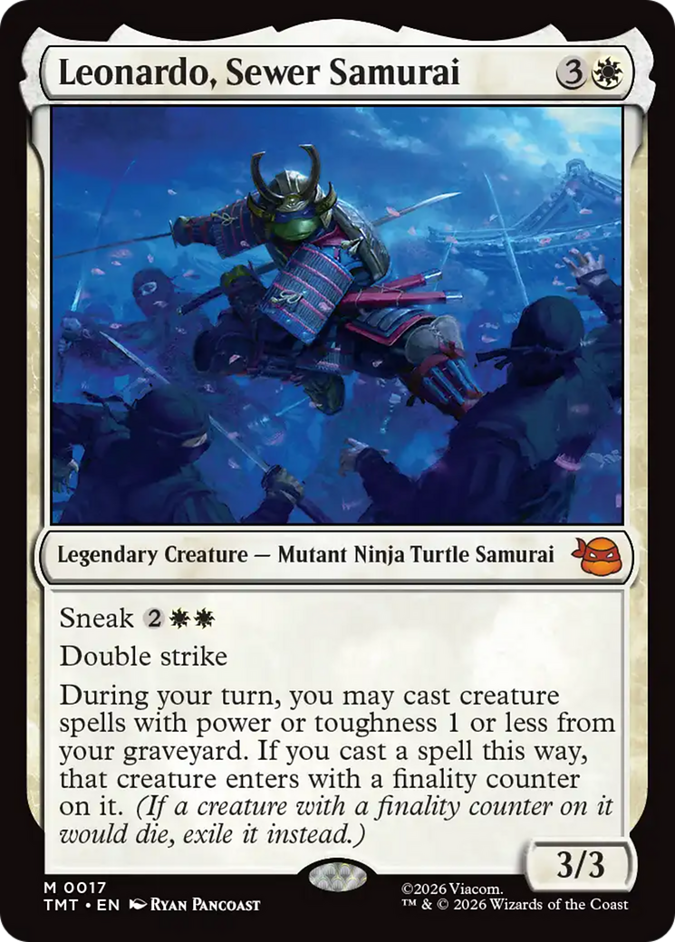 Leonardo, Sewer Samurai [Teenage Mutant Ninja Turtles] | PLUS EV GAMES 