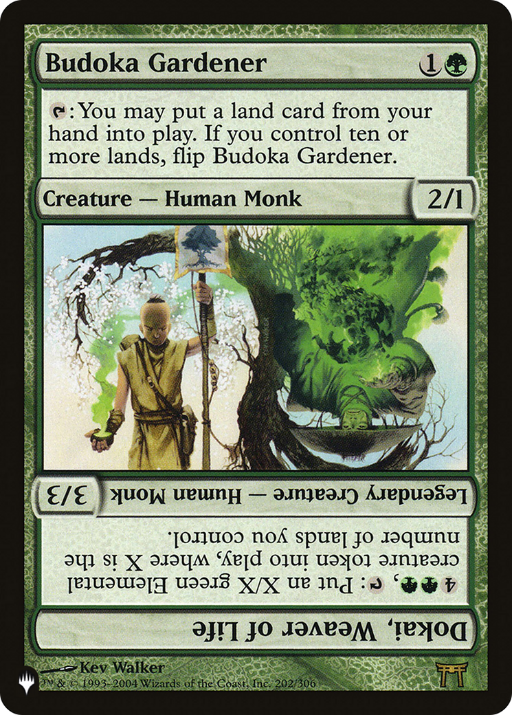Budoka Gardener // Dokai, Weaver of Life [The List] | PLUS EV GAMES 