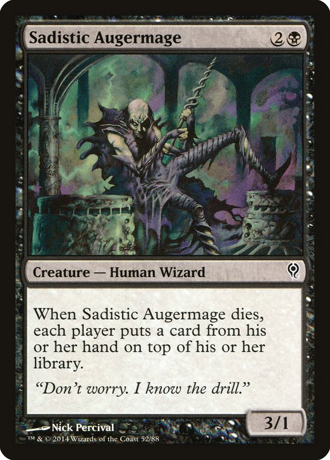 Sadistic Augermage [Duel Decks: Jace vs. Vraska] | PLUS EV GAMES 