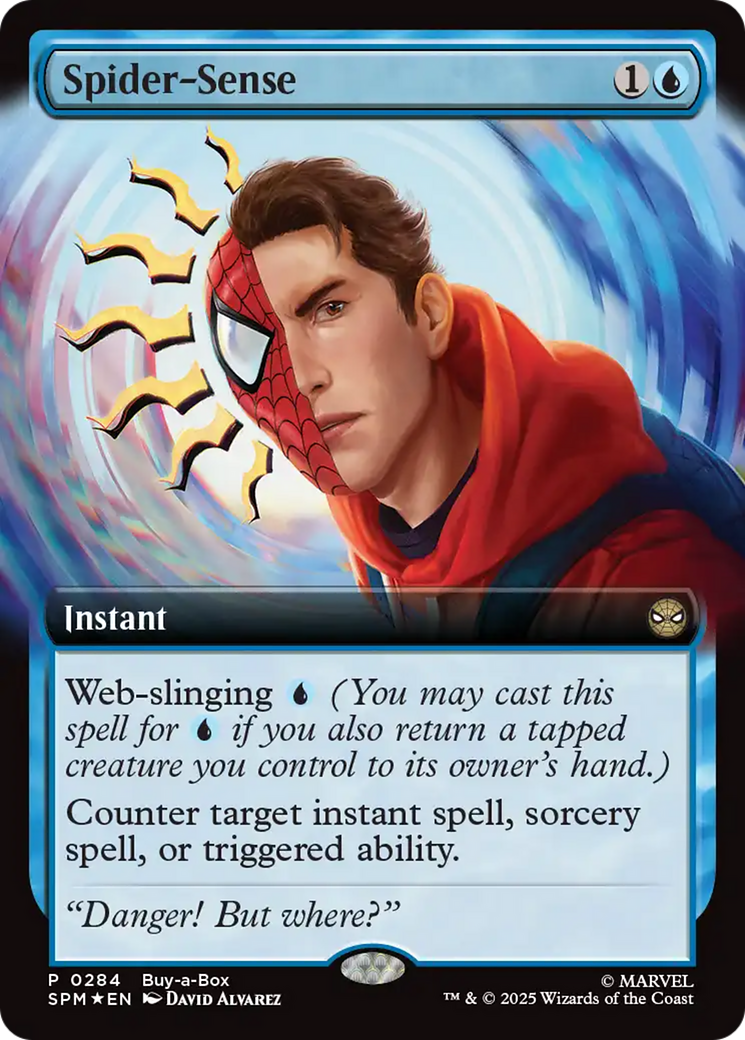 Spider-Sense (Extended Art) [Marvel's Spider-Man Promos] | PLUS EV GAMES 
