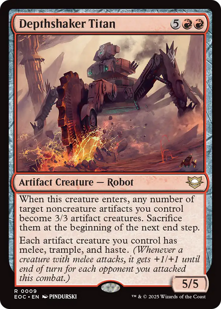 Depthshaker Titan [Edge of Eternities Commander] | PLUS EV GAMES 