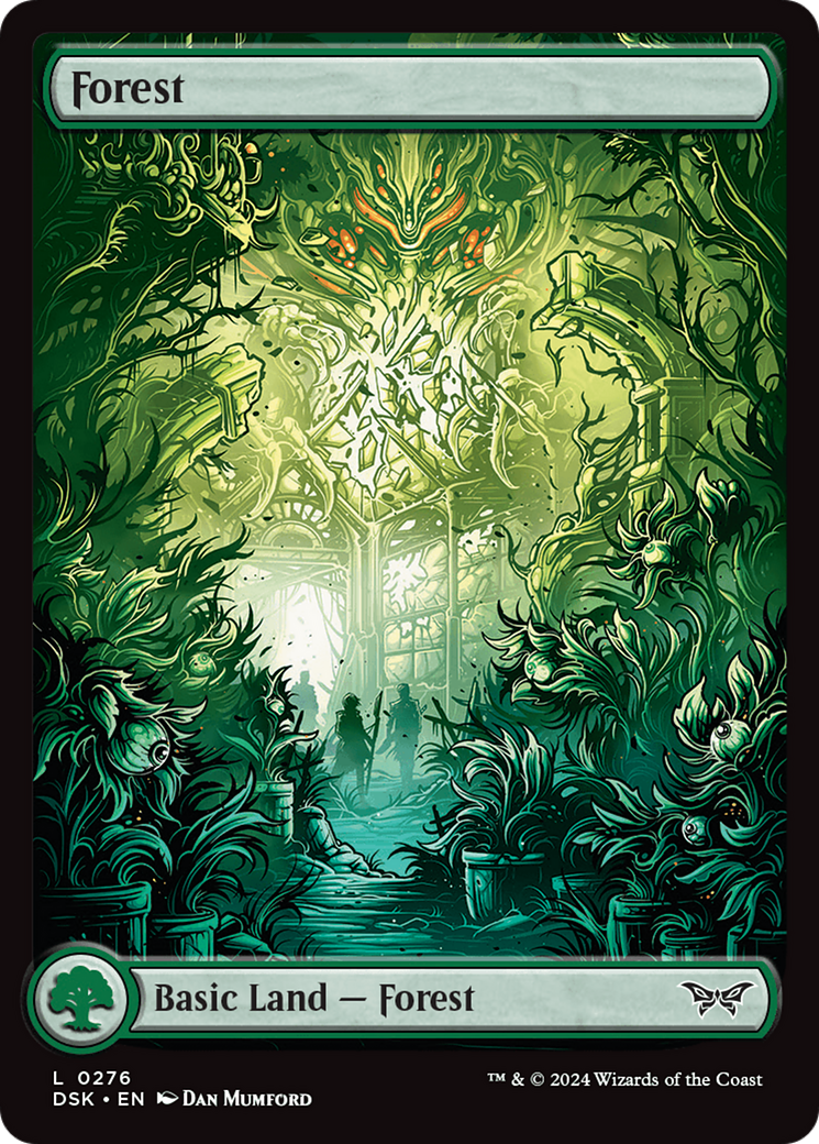 Forest (276) - Full Art [Duskmourn: House of Horror] | PLUS EV GAMES 