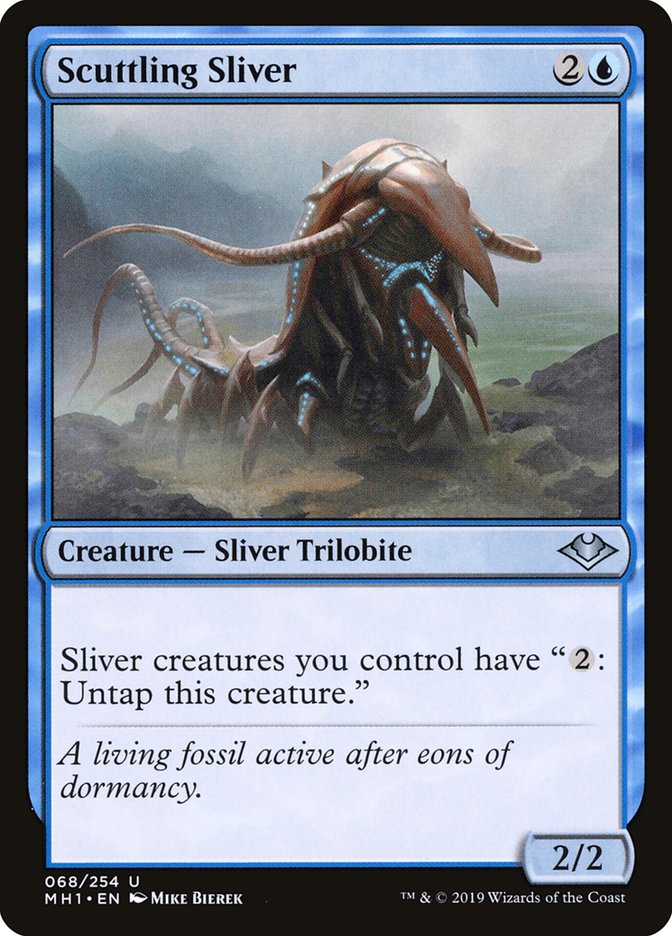 Scuttling Sliver [Modern Horizons] | PLUS EV GAMES 