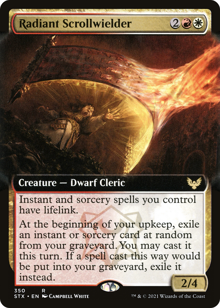 Radiant Scrollwielder (Extended) [Strixhaven: School of Mages]
