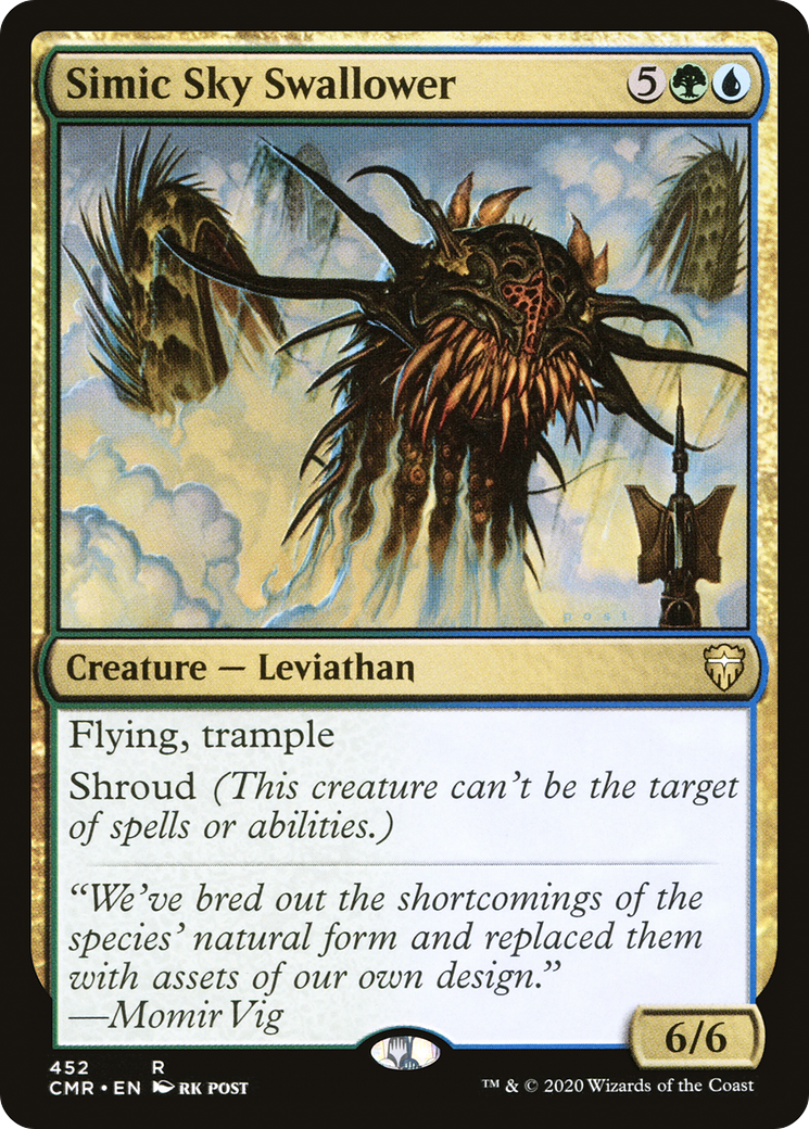 Simic Sky Swallower [Commander Legends Commander Deck]