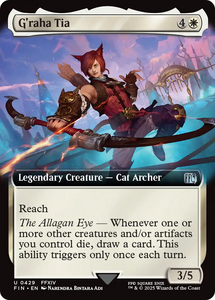 G'raha Tia (Extended Art) [FINAL FANTASY] | PLUS EV GAMES 