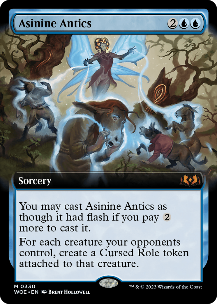 Asinine Antics (Extended Art) [Wilds of Eldraine] | PLUS EV GAMES 