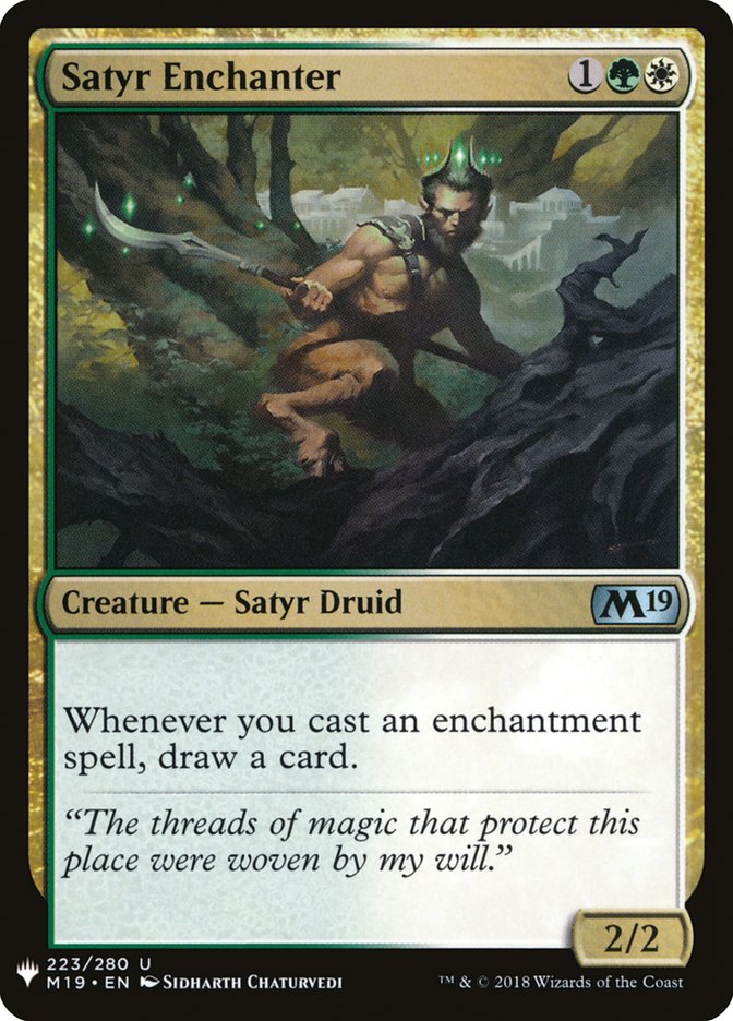 Satyr Enchanter [Mystery Booster] | PLUS EV GAMES 