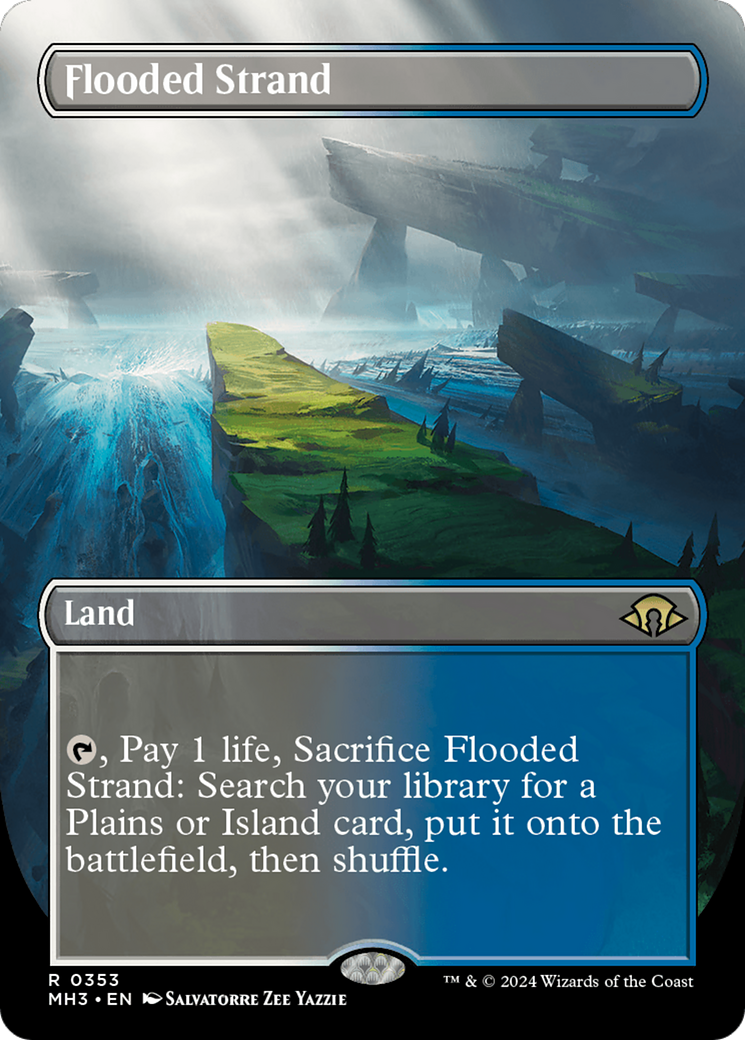 Flooded Strand (Borderless) [Modern Horizons 3] | PLUS EV GAMES 