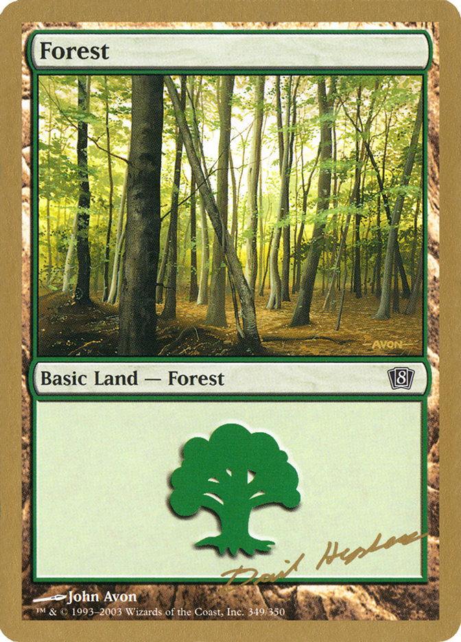 Forest (dh349) (Dave Humpherys) [World Championship Decks 2003] | PLUS EV GAMES 