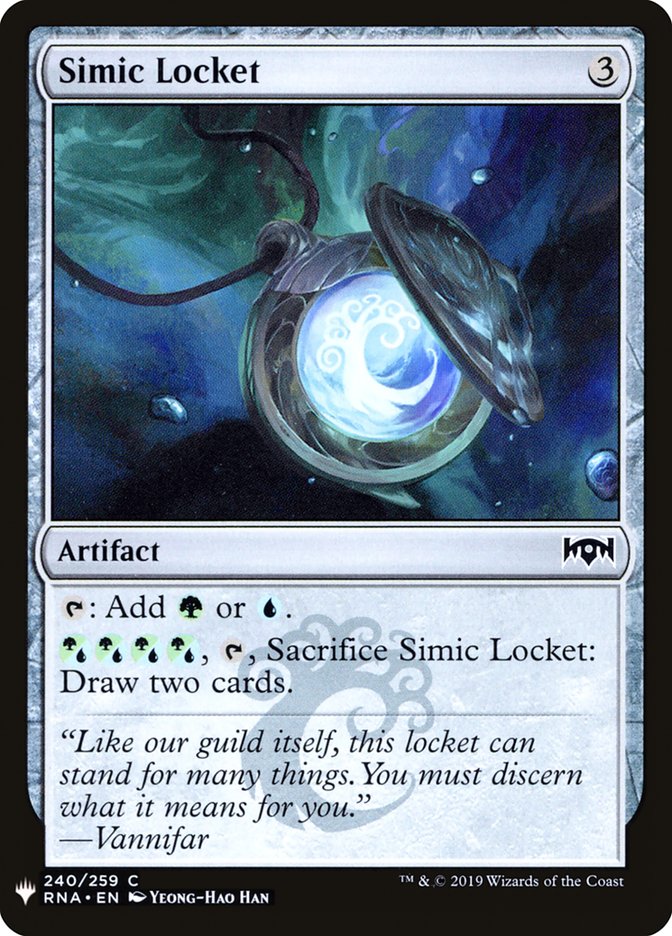 Simic Locket [Mystery Booster] | PLUS EV GAMES 