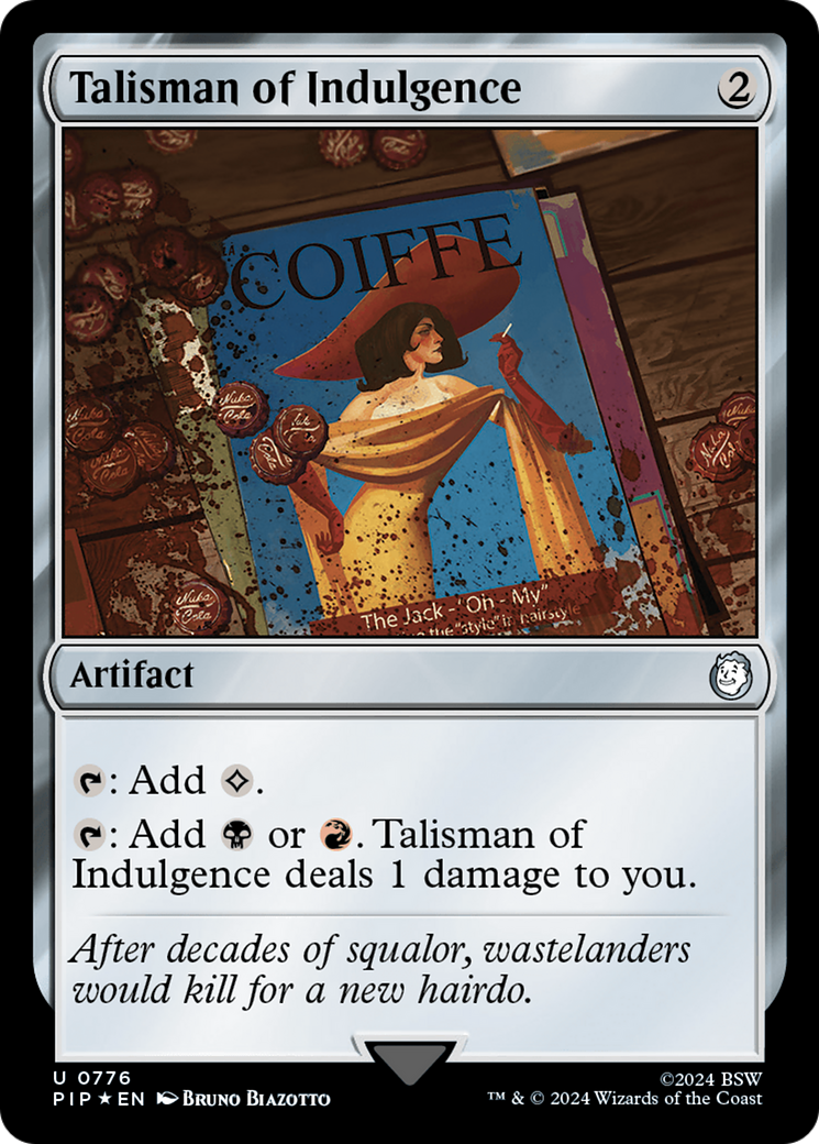 Talisman of Indulgence (Surge Foil) [Fallout] | PLUS EV GAMES 