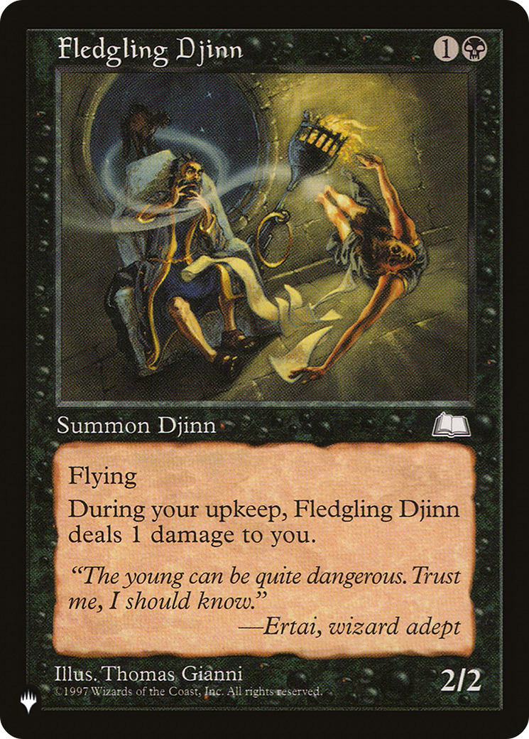 Fledgling Djinn [The List Reprints] | PLUS EV GAMES 