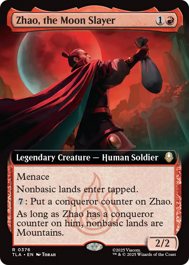 Zhao, the Moon Slayer (Extended Art) [Avatar: The Last Airbender] | PLUS EV GAMES 