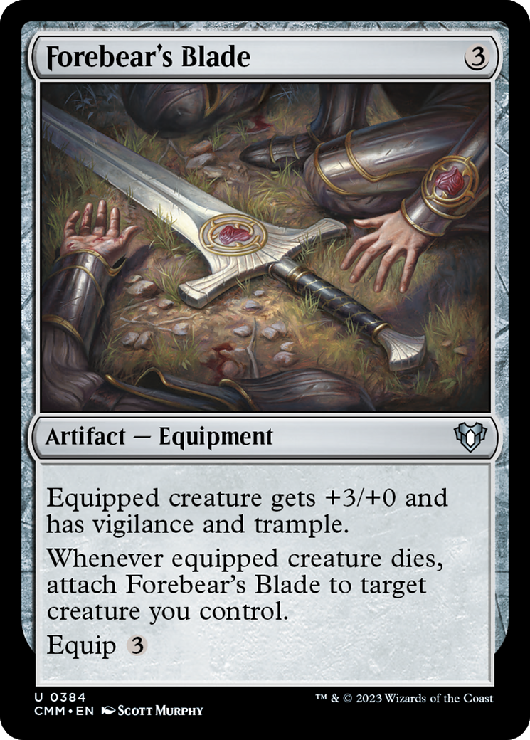 Forebear's Blade [Commander Masters] | PLUS EV GAMES 