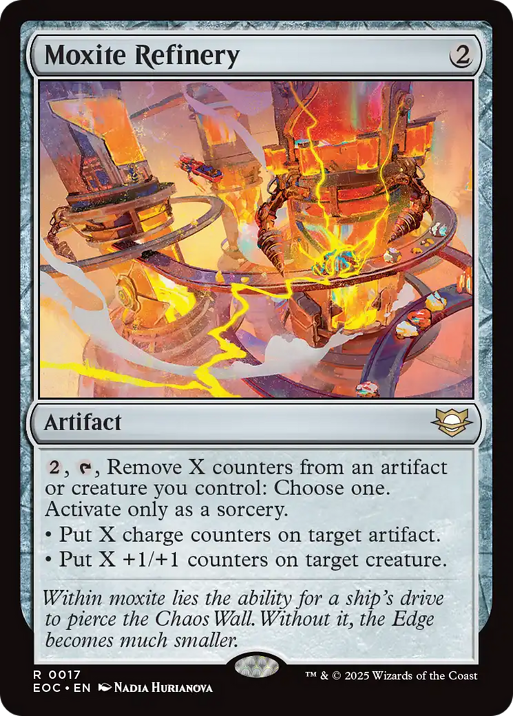 Moxite Refinery [Edge of Eternities Commander] | PLUS EV GAMES 