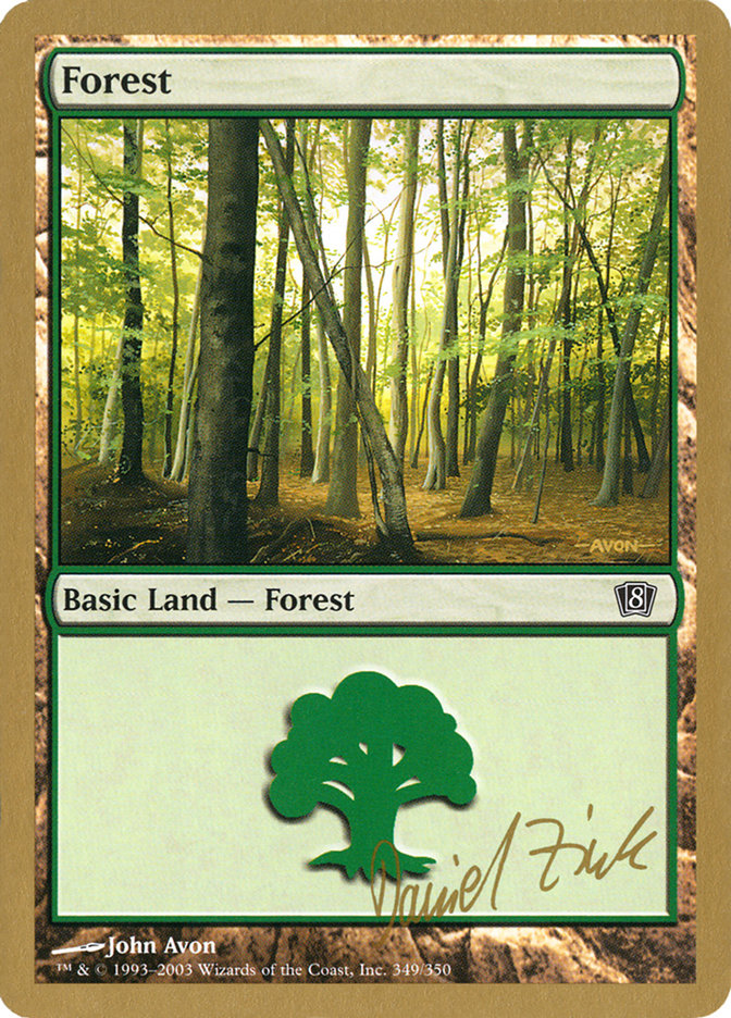 Forest (dz349) (Daniel Zink) [World Championship Decks 2003] | PLUS EV GAMES 