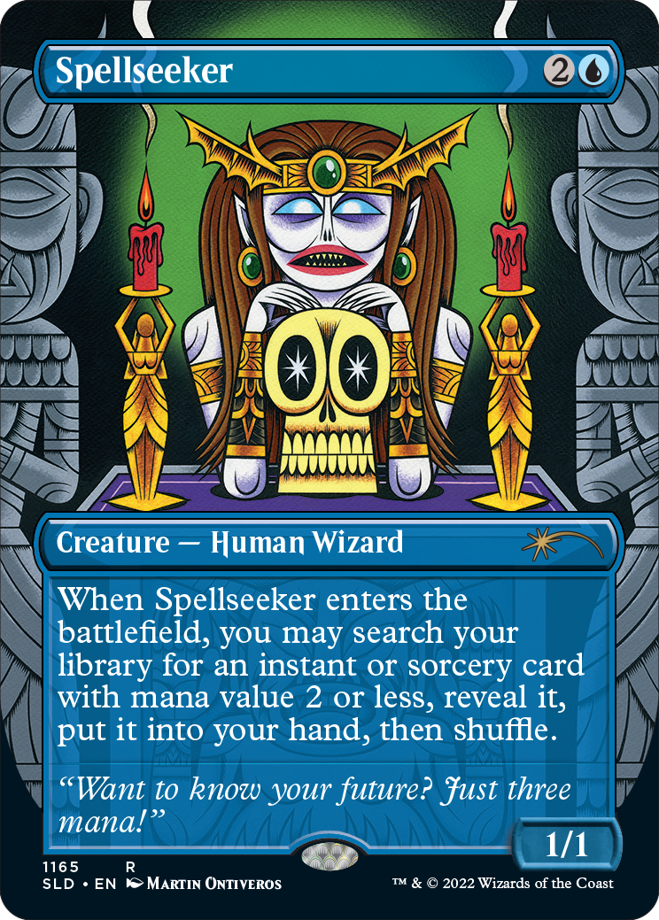 Spellseeker (Borderless) [Secret Lair Drop Series] | PLUS EV GAMES 
