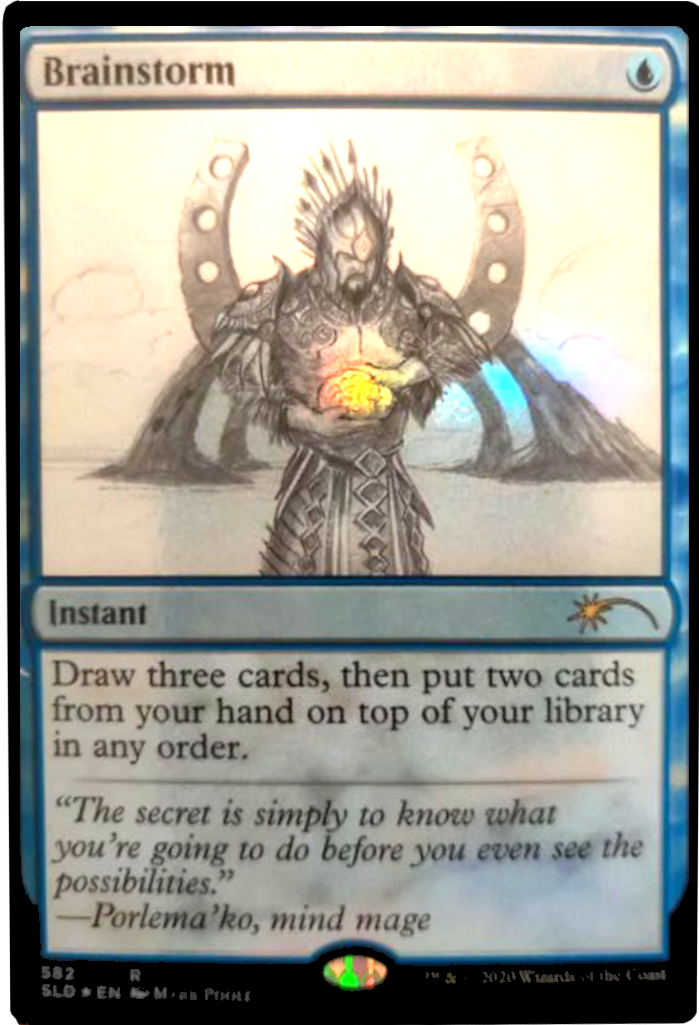 Brainstorm (Sketch) [Secret Lair Drop Promos] | PLUS EV GAMES 