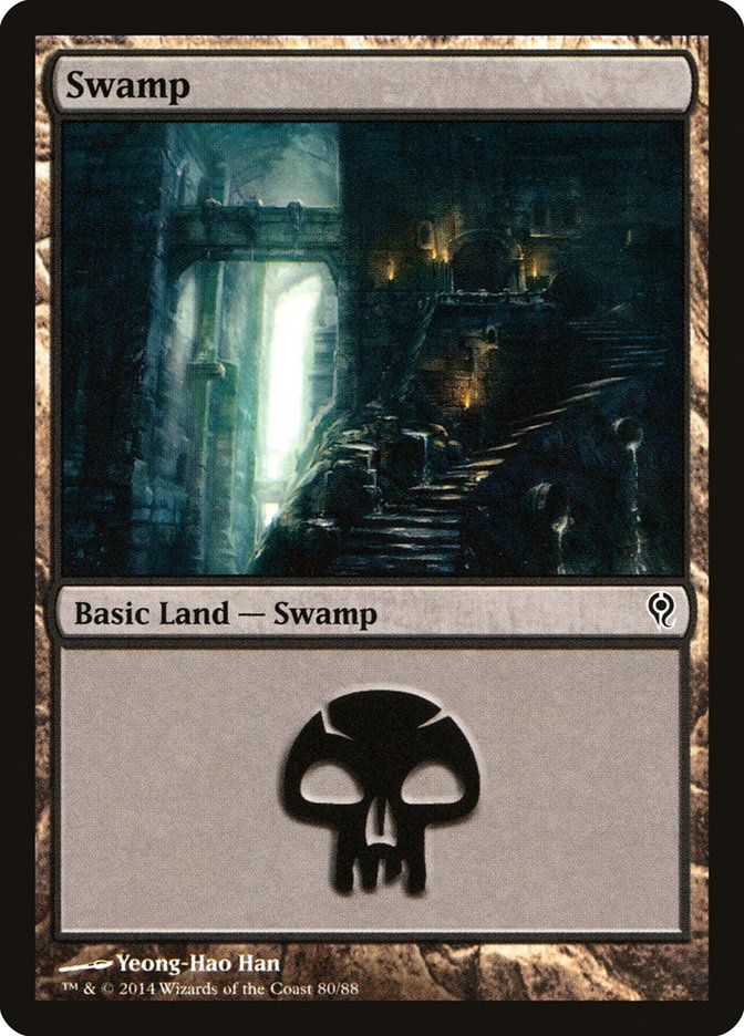 Swamp (80) [Duel Decks: Jace vs. Vraska] | PLUS EV GAMES 