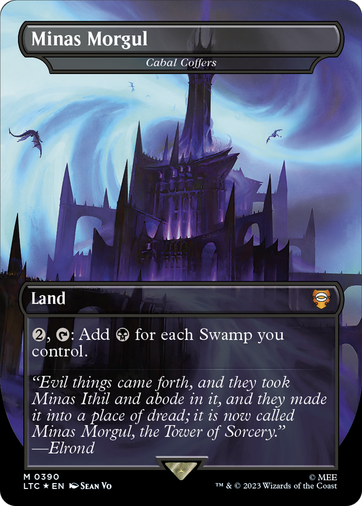 Minas Morgul - Cabal Coffers (Surge Foil Realms and Relics) [The Lord of the Rings: Tales of Middle-Earth Commander] | PLUS EV GAMES 