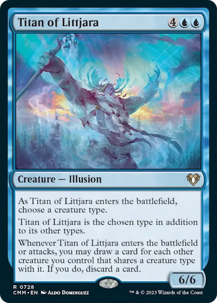 Titan of Littjara [Commander Masters] | PLUS EV GAMES 