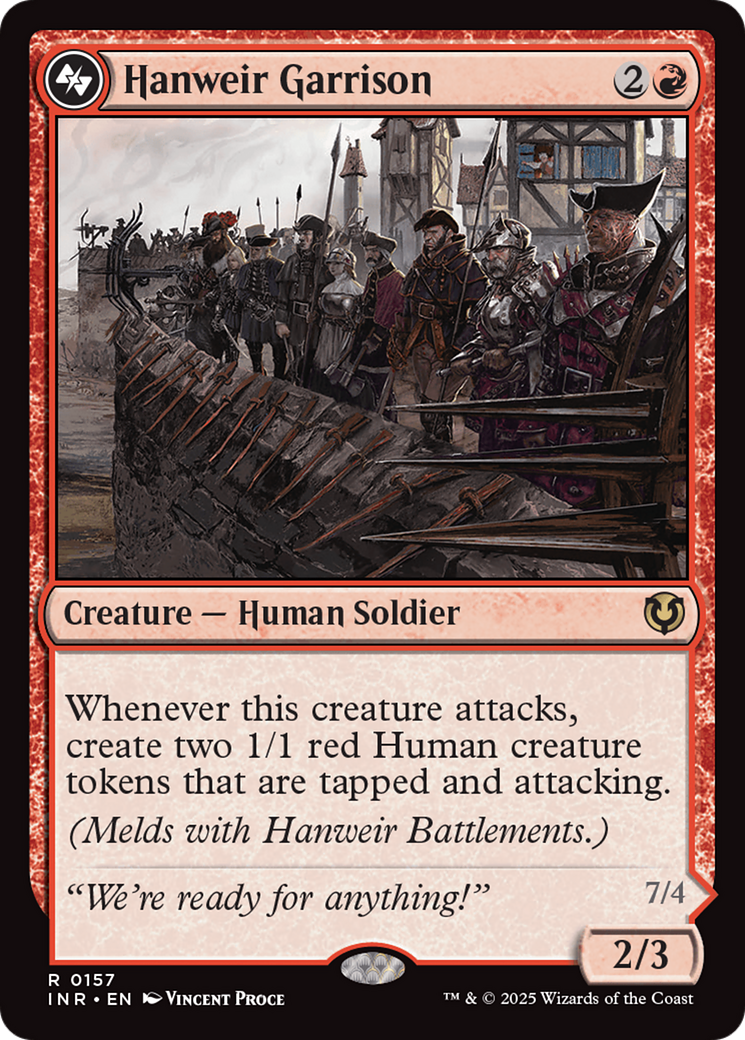 Hanweir Garrison [Innistrad Remastered] | PLUS EV GAMES 