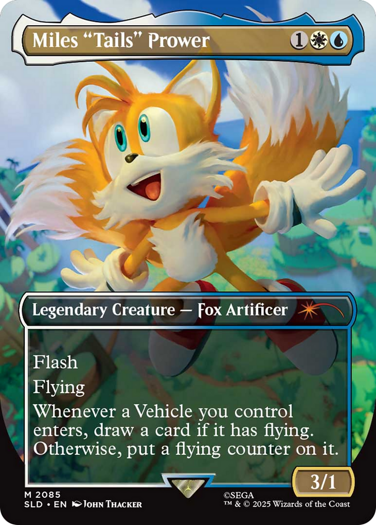 Miles "Tails" Prower (Rainbow Foil) [Secret Lair Drop Series] | PLUS EV GAMES 