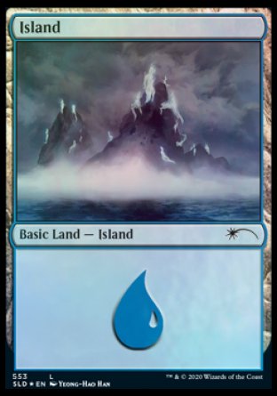 Island (Spirits) (553) [Secret Lair Drop Promos] | PLUS EV GAMES 