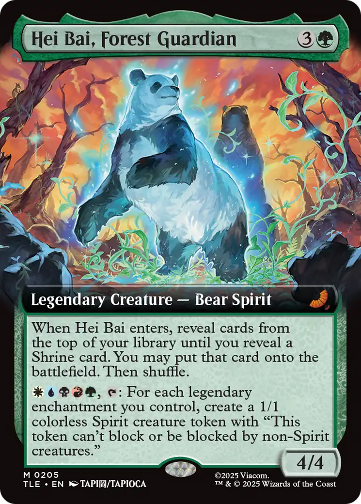 Hei Bai, Forest Guardian (Extended Art) [Avatar: The Last Airbender: Eternal-Legal] | PLUS EV GAMES 
