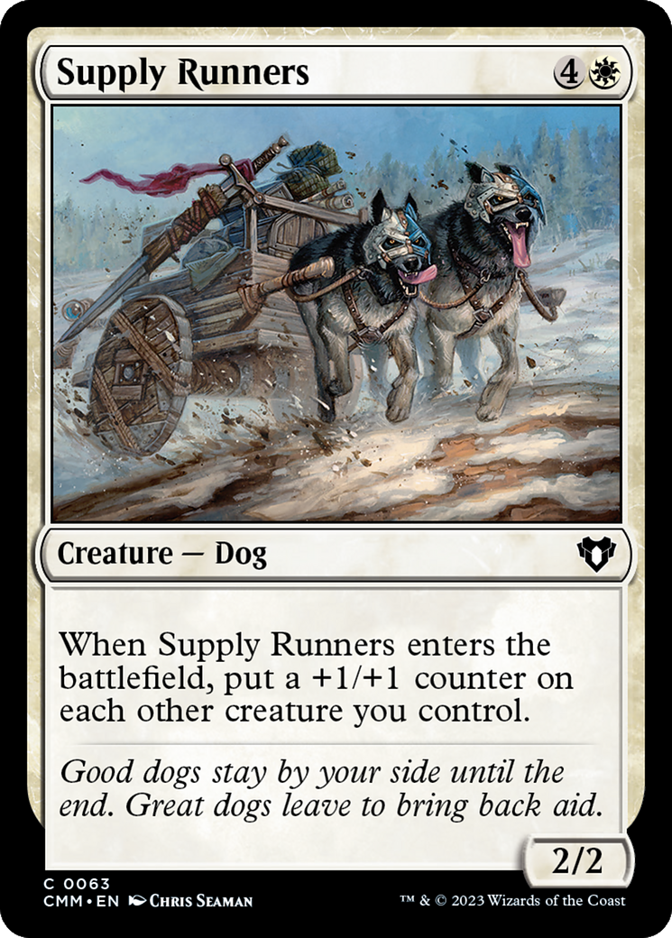 Supply Runners [Commander Masters] | PLUS EV GAMES 