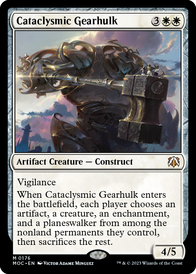 Cataclysmic Gearhulk [March of the Machine Commander] | PLUS EV GAMES 