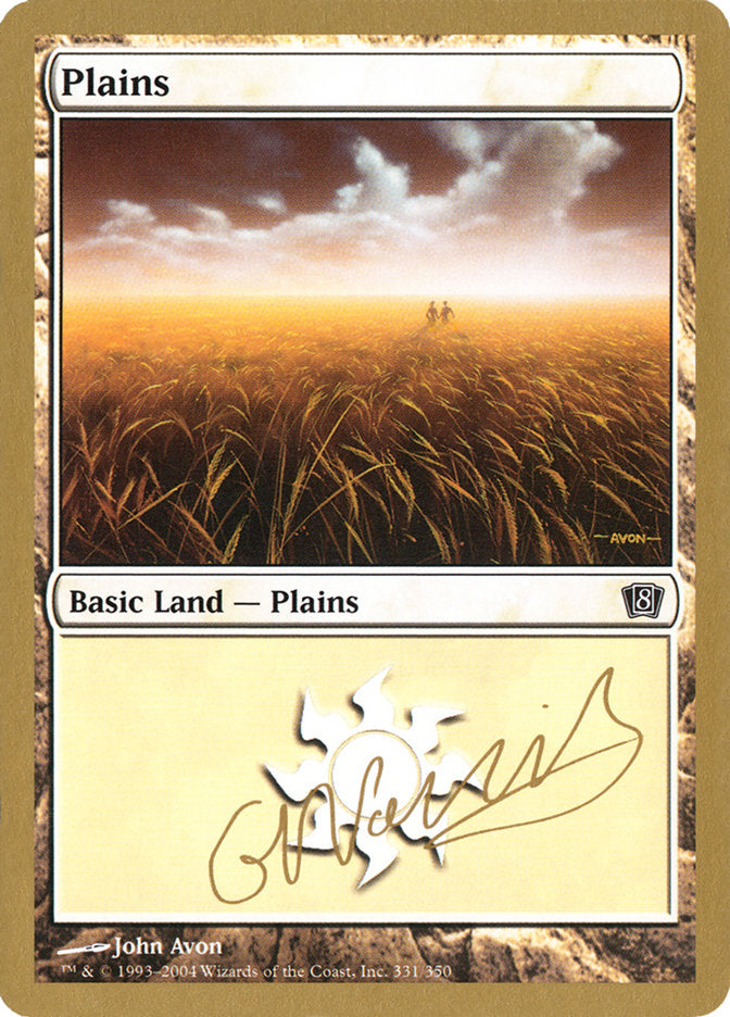 Plains (gn331) (Gabriel Nassif) [World Championship Decks 2004] | PLUS EV GAMES 