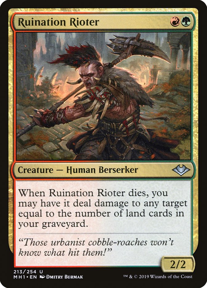 Ruination Rioter [Modern Horizons] | PLUS EV GAMES 