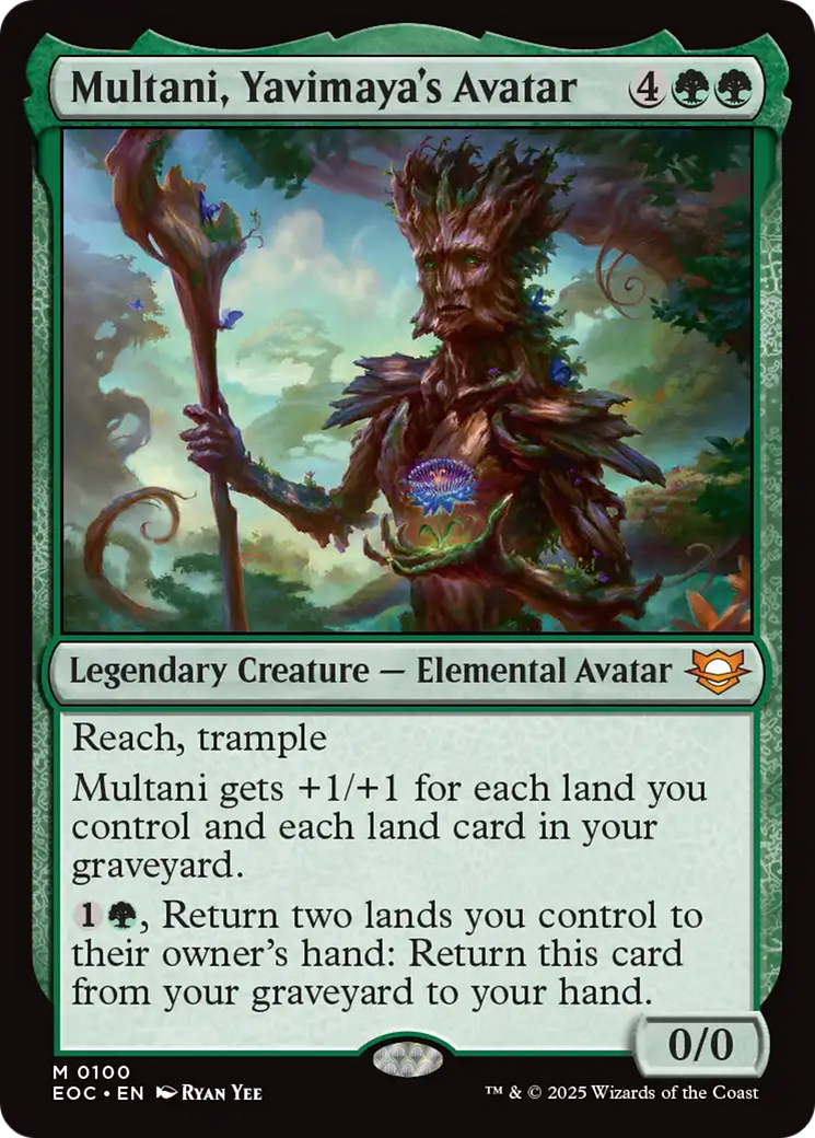 Multani, Yavimaya's Avatar [Edge of Eternities Commander] | PLUS EV GAMES 